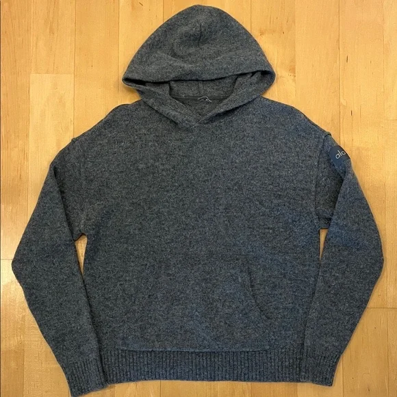 alo Cashmere Wool Hoodie - Picture 1 of 15